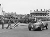 Reg Parnell winning the 1947 Jersey Road Race driving a Maserati 4CL